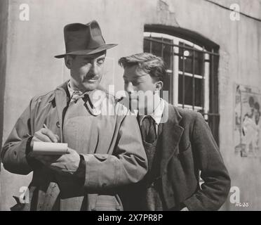 Hue And Cry Original British Quad Film Poster Ealing Studios Michael Balcon General Film Distributors, 1947 Stockfoto