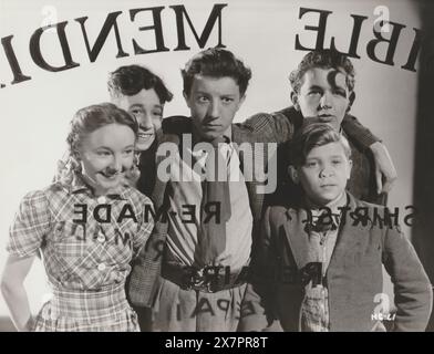 Hue And Cry Original British Quad Film Poster Ealing Studios Michael Balcon General Film Distributors, 1947 Stockfoto