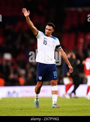 Aktenfoto vom 17.11.2023 von Trent Alexander-Arnold in England. Southgate hat eine 33-köpfige Trainingseinheit benannt, die bis zum 7. Juni auf maximal 26 Spieler reduziert werden muss. Ausgabedatum: Dienstag, 21. Mai 2024. Stockfoto