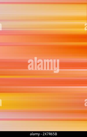Abstrakter Hintergrund mit warmen Verlaufslinien von Rot bis Gelb, geeignet für dynamische und moderne Designs. Stockfoto