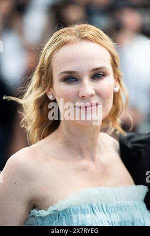 Cannes, Frankreich. Mai 2024. Diane Kruger nahm am 21. Mai 2024 an der Grabhülle im Rahmen des 77. Internationalen Filmfestivals in Cannes Teil. Foto: Aurore Marechal/ABACAPRESS. COM Credit: Abaca Press/Alamy Live News Stockfoto