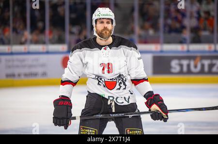 Zürich, 20. April 2024: #79 Joel Genazzi, Verteidiger Lausanne HC. (Foto: Andreas Haas/dieBildmanufaktur) Stockfoto