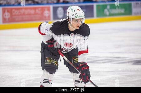 Zürich, Schweiz, 20. April 2024: #90 Theo Rochette, Forward Lausanne HC. (Foto: Andreas Haas/dieBildmanufaktur) Stockfoto