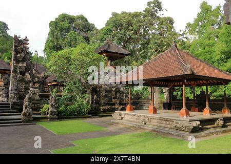 Pura Gunung Lebah Tempel am Campuhan Ridge Walk, Ubud, Bali in Indonesien Stockfoto