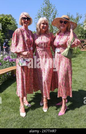 London, Großbritannien. Mai 2024. Besucher nehmen an der RHS Chelsea Flower Show 2024 Press Day in London Teil. Die jährliche Gartenausstellung findet vom 21. Bis 25. Mai 2024 im Royal Chelsea Hospital in London statt. (Foto: Dinendra Haria/SOPA Images/SIPA USA) Credit: SIPA USA/Alamy Live News Stockfoto