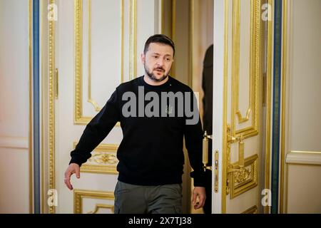 Kiew, Ukraine. Mai 2024. Wolodymyr Selenskyj, Präsident der Ukraine. Kiew, 21. Mai 2024. Fotografiert im Auftrag des Auswärtigen Amtes Credit: dpa/Alamy Live News Stockfoto