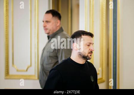 Kiew, Ukraine. Mai 2024. Wolodymyr Selenskyj, Präsident der Ukraine. Kiew, 21. Mai 2024. Fotografiert im Auftrag des Auswärtigen Amtes Credit: dpa/Alamy Live News Stockfoto