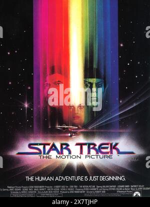 1979 Star Trek the Motion Picture Original Poster - Kunst von Bob Peak Stockfoto