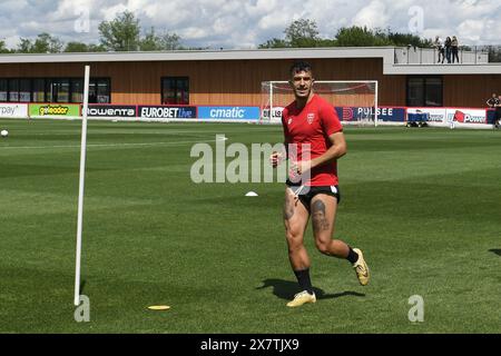 Monza, Italien. Mai 2024. Monzas Dany Mota Carvalho während des Trainings im Centro Sportivo Luigi Berlusconi, Monzello, Monza Italien - Dienstag, 21. Mai 2024. Sport - Fußball, (Foto AC Monza/LaPresse von Studio Buzzi) Credit: LaPresse/Alamy Live News Stockfoto