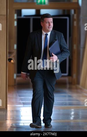 Edinburgh Schottland, Vereinigtes Königreich 21. Mai 2024. Jamie Hepburn MSP im schottischen Parlament. Credit sst/alamy Live News Stockfoto