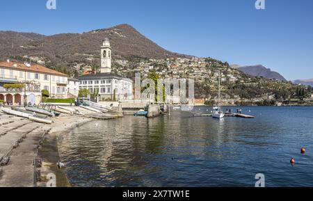 Cernobbio, italien - 03-03-2023: Die schöne Entdeckung von Cernobbio Stockfoto