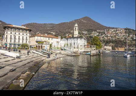 Cernobbio, italien - 03-03-2023: Die schöne Entdeckung von Cernobbio Stockfoto