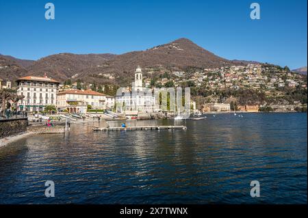 Cernobbio, italien - 03-03-2023: Die schöne Entdeckung von Cernobbio Stockfoto