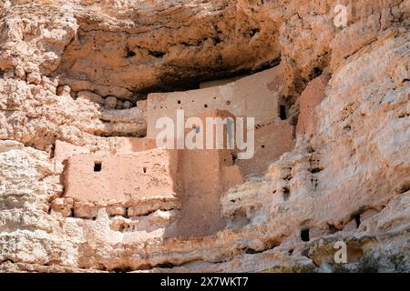 Montezumas Schloss in Sedona, Arizona Stockfoto