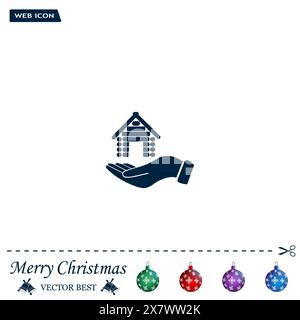 Vector illustrations, vector icons, light background. Stock Vektor