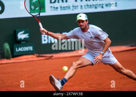 Paris, Frankreich. Mai 2024. Während des Roland-Garros 2024, ATP und WTA Grand Slam Tennis Turniers am 21. Mai 2024 im Roland-Garros Stadion in Paris, Frankreich - Foto Alexandre Martins/DPPI Credit: DPPI Media/Alamy Live News Stockfoto