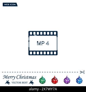 Vektorabbildungen, Vektorsymbole, heller Hintergrund. Stock Vektor