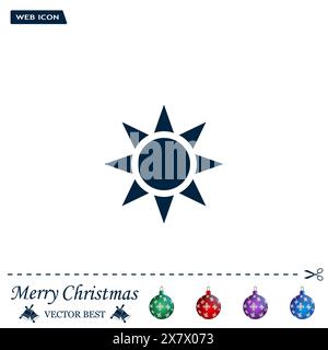 Vektorabbildungen, Vektorsymbole, heller Hintergrund. Stock Vektor