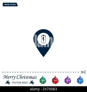 Vektorabbildung eines Umschlags, E-Mail-Nachrichten senden. E-Mail-Symbol Stock Vektor