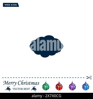 Vektorabbildungen, Vektorsymbole, heller Hintergrund. Stock Vektor