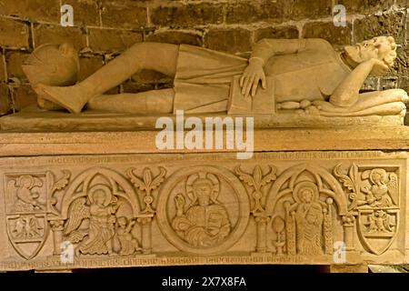 Eine der vielen Krypten in der Kathedrale von Palermo in Sizilien Italien Stockfoto