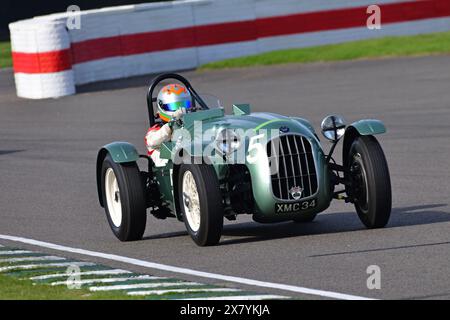 Bobby Verdon-Roe, HWM-Jaguar, Peter Collins Trophy, ein Rennen mit einem Fahrer von 25 Minuten für Sportwagen, die normalerweise konkurrieren Stockfoto