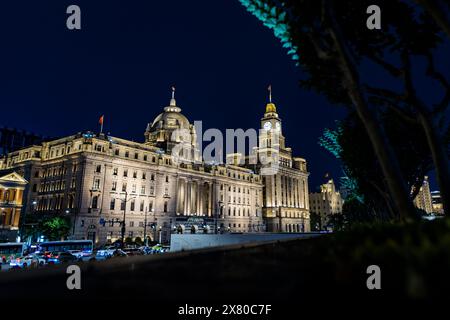 Shanghai, Chine. Mai 2024. Der Bund während des Shanghai ePrix 2024, 8. Treffens der ABB FIA Formel E Weltmeisterschaft 2023-24, auf dem Shanghai International Circuit vom 24. Bis 26. Mai 2024 in Shanghai, China - Foto Julien Delfosse/DPPI Credit: DPPI Media/Alamy Live News Stockfoto