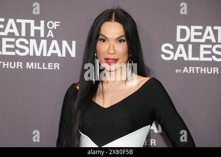Sydney, Australien. Mai 2024. Tod eines Verkäufers Eröffnungsabend Roter Teppich Ankunft im Theatre Royal Sydney. Im Bild: Suzy Falsch. Richard Milnes/Alamy Live News Stockfoto