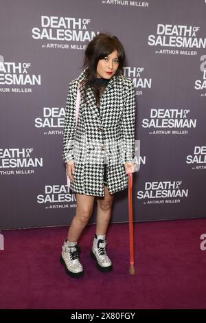 Sydney, Australien. Mai 2024. Tod eines Verkäufers Eröffnungsabend Roter Teppich Ankunft im Theatre Royal Sydney. Im Bild: Elly-May Barnes. Richard Milnes/Alamy Live News Stockfoto