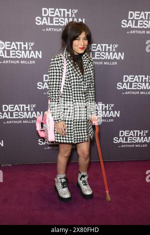 Sydney, Australien. Mai 2024. Tod eines Verkäufers Eröffnungsabend Roter Teppich Ankunft im Theatre Royal Sydney. Im Bild: Elly-May Barnes. Richard Milnes/Alamy Live News Stockfoto