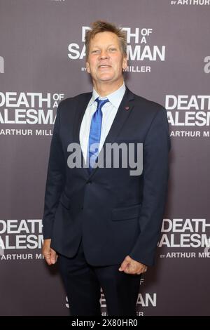 Sydney, Australien. Mai 2024. Tod eines Verkäufers Eröffnungsabend Roter Teppich Ankunft im Theatre Royal Sydney. Im Bild: Rob Duckworth. Richard Milnes/Alamy Live News Stockfoto