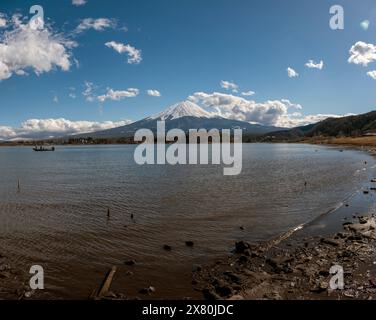 Mount Fuji, Japan, ein aktiver Stratovulkan auf der Insel Honshu. Er ist der höchste Berg Japans. Stockfoto