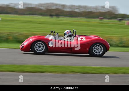 Simon Ashworth, Marina Rolls Royce, Surtees Trophy ein 20-minütiges Rennen mit einem Fahrer für unbegrenzte Sportprototypen, das in Rennen zwischen 1 und 1 gespielt wurde Stockfoto