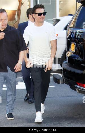 New York, USA. Mai 2024. New York, NY, USA. Mai 2024. Jeremy Renner wurde am 22. Mai 2024 bei Good Morning America in New York City gesehen. Credit: RW/Media Punch/Alamy Live News Credit: MediaPunch Inc/Alamy Live News Stockfoto