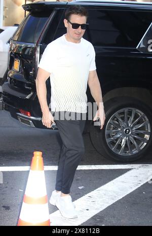 New York, USA. Mai 2024. New York, NY, USA. Mai 2024. Jeremy Renner wurde am 22. Mai 2024 bei Good Morning America in New York City gesehen. Credit: RW/Media Punch/Alamy Live News Credit: MediaPunch Inc/Alamy Live News Stockfoto