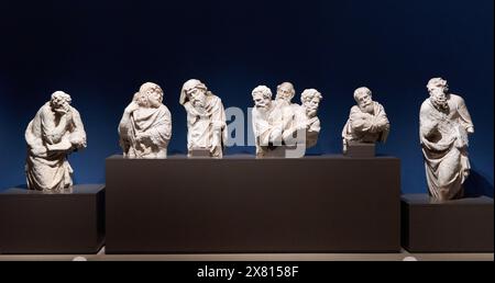 Damià Forment, Dormition of the Virgin, 1534-1537, Nationalmuseum für katalanische Kunst, Museu Nacional d’Art de Catalunya, MNAC, Barcelona, Spanien, Europa Stockfoto