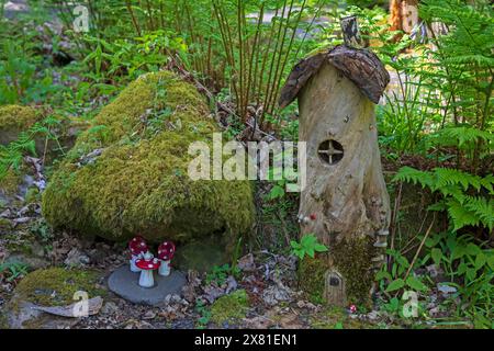 Latheronwheel Strath, Fairy Glen Walk, Caithness, Schottland, Großbritannien Stockfoto