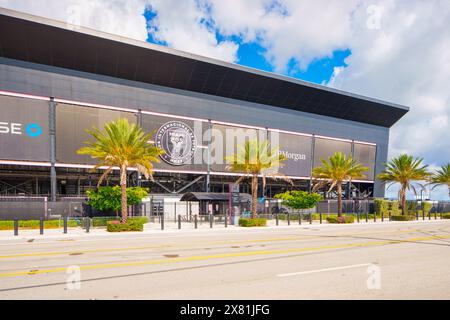 Fort Lauderdale, FL, USA - 22. Mai 2024: Fotos des Chase Stadions, ehemals DRV PNK Inter Miami CF Stockfoto