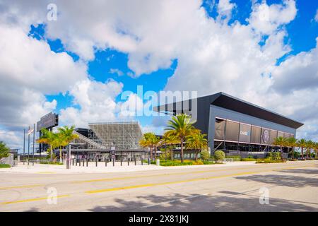 Fort Lauderdale, FL, USA - 22. Mai 2024: Fotos des Chase Stadions, ehemals DRV PNK Inter Miami CF Stockfoto