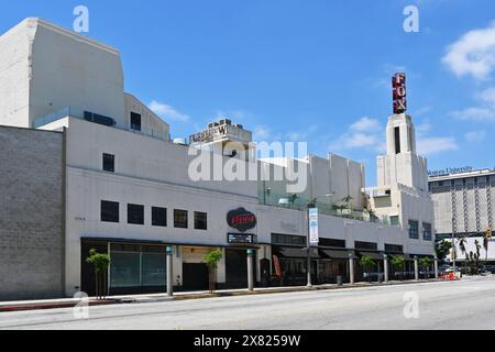 POMONA, KALIFORNIEN – 18. MAI 2024: Das Fox Theater ist ein vollständig restaurierter Art déco-Kinopalast, der 1931 erbaut wurde. Stockfoto
