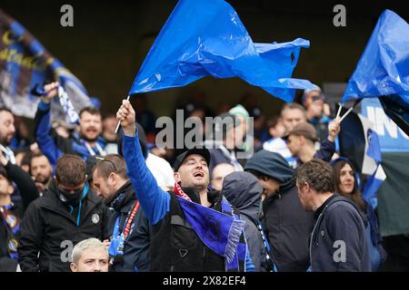 Dublin, Großbritannien. Mai 2024. Atalanta Fans vor dem Atalanta B. C gegen Bayer 04 Leverkusen UEFA Europa League Finale im Aviva Stadium, Dublin, Irland am 22. Mai 2024 Credit: Every Second Media/Alamy Live News Stockfoto