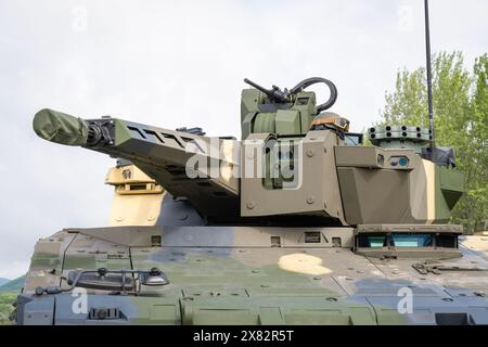 Ungarische Lynx Infanterie Kampffahrzeug (IFV) mit 30 mm Maschinengewehr Stockfoto