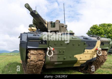 Ungarische Lynx Infanterie Kampffahrzeug (IFV) mit 30 mm Maschinengewehr Stockfoto