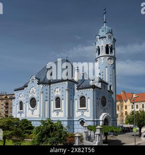 Die Kirche St. Elisabeth, Blaue Kirche, Bratislava, Slowakei Stockfoto