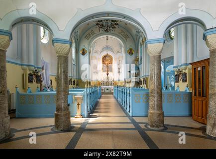 Die Kirche St. Elisabeth, Blaue Kirche, Bratislava, Slowakei Stockfoto