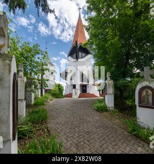 König St. Stephan Römisch-Katholische Kirche, Pethohenye, Ungarn Stockfoto