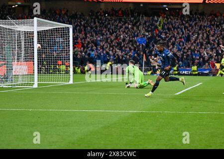 Dublin, Irland. Mai 2024. Während des Endspiels der UEFA Europa League 2024 zwischen Atalanta B.C. und Bayer 04 Leverkusen im Aviva Stadium, Dublin, 22. Mai 2024 Credit: Independent Photo Agency/Alamy Live News Stockfoto