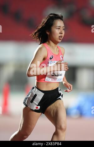 Hyogo, Japan. Mai 2024. Kako Okano (JPN) Leichtathletik : Kobe 2024 Para Leichtathletik Weltmeisterschaften Frauen 1500 m T20 Finale im Kobe Universiade Memorial Stadium in Hyogo, Japan . Quelle: AFLO SPORT/Alamy Live News Stockfoto