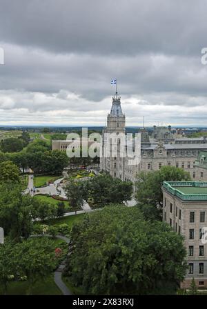 Das Parlamentsgebäude in Quebec City, Kanada Stockfoto