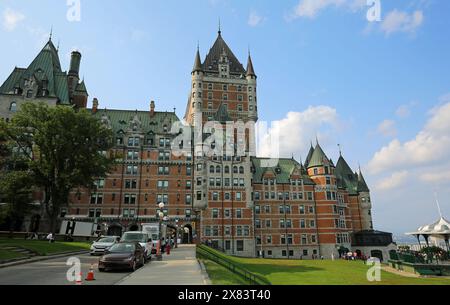 Das Fairmont le Chateau Frontenac, Quebec City, Kanada Stockfoto